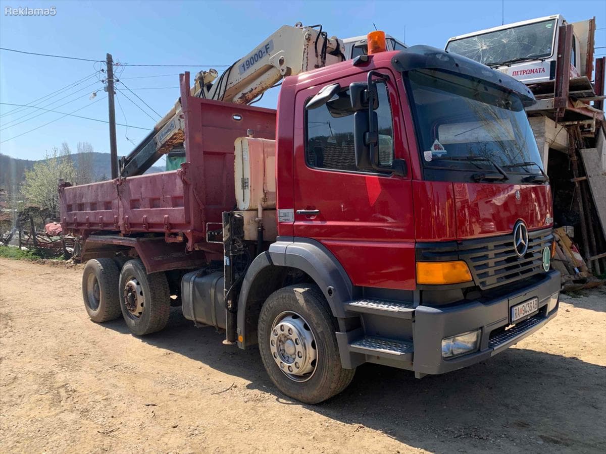 Mercedes Atego 25-28 kipper/kran — 1/5