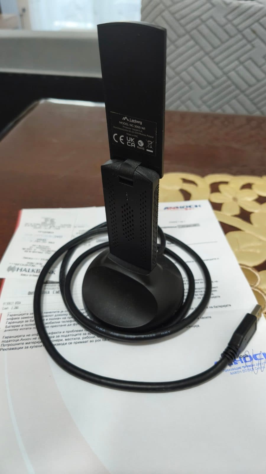Lanberg NC-3000-WI WiFi 6 USB 3.0 адаптер — 1/3
